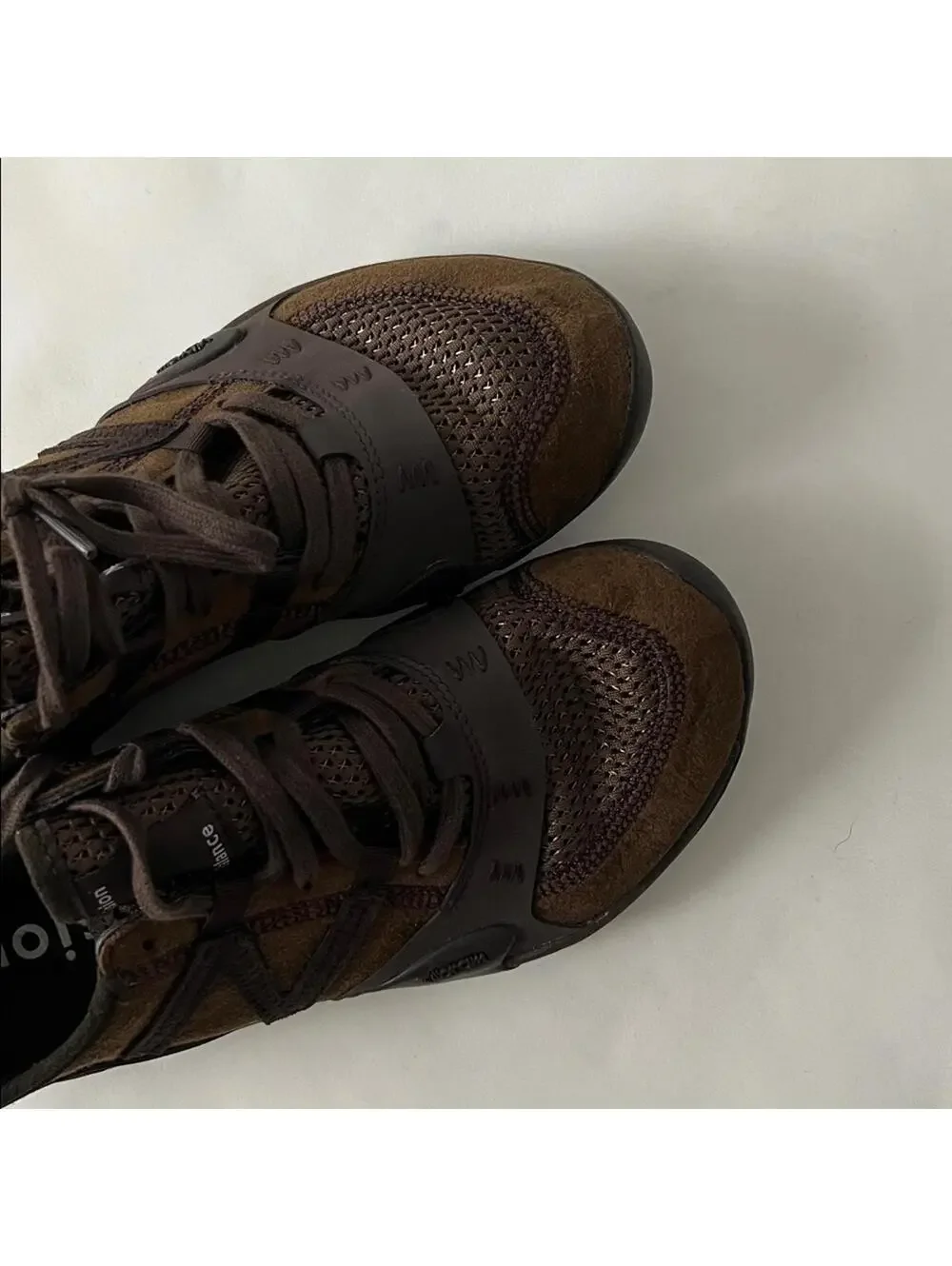 New Balance x District Vision MT100 Desert Palm Brown Vibram Trail Shoe 8M/9.5W - Picture 8 of 10